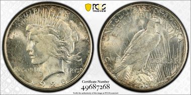 1925-S $1 MS64+