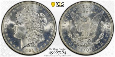 1904-O $1 MS66+