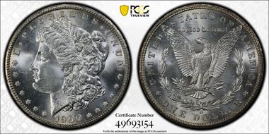 1900-O $1 MS66