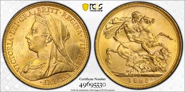 1895-M Sov S-3875 MS63