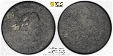 1793 1C Liberty Cap, S-12 N1BN