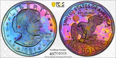 1981-S SBA$1 Type 1 PR1