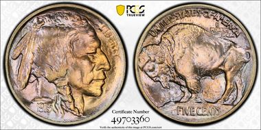 1913 5C Type 1 MS66+ 