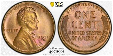 1931-D 1C MS65BN