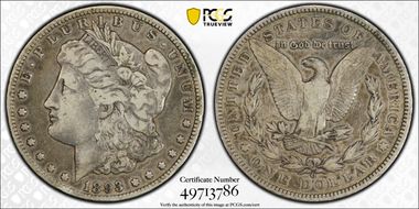 1893-O $1 F15