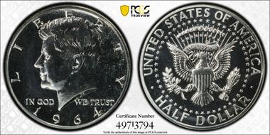 1964 50C Accented Hair PR64