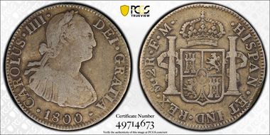 1800-Mo FM 2 R Calico-636 VF20