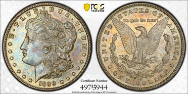 1890-S $1 AU53