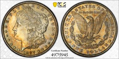 1897 $1 MS62