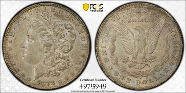 1878-S $1 AU50