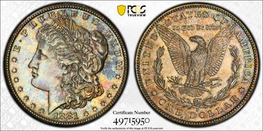 1881-S $1 MS63