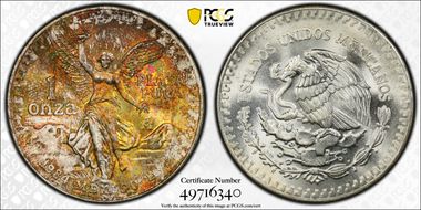 1984-Mo Onza Libertad Ag MS67