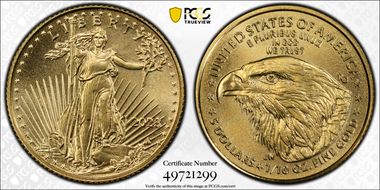 2023 $5 Gold Eagle MS68