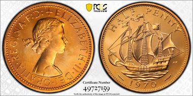1970 1/2D S-4158 PR68RD