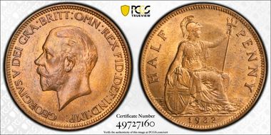 1932 1/2D S-4058 MS65RB