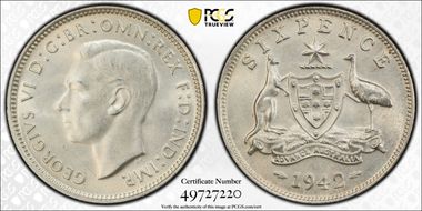 1942(m) 6D MS64