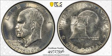 1976-D $1 Type 1 MS65