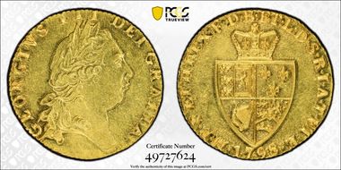 1798 Guinea S-3729 AU58