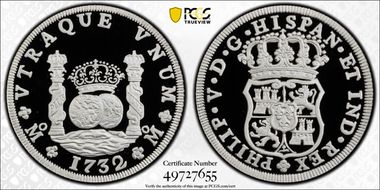 "1732"-Mo (1987) 1/2 Oz X-MB47 PR69DCAM