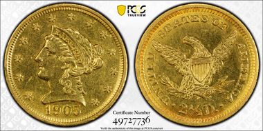 1905 $2.50 N1