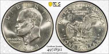 1973 $1 MS65