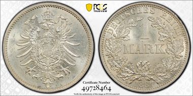 1887-A Mark J-9 MS64