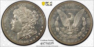 1900 $1 MS61