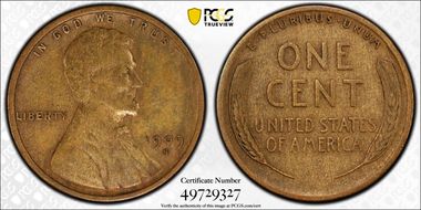 1909-S 1C Lincoln N1BN