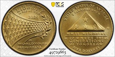 2024-W $5 Greatest Generation MS69