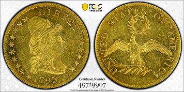 1795 $10 BD-4, 13 Leaves MS61