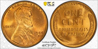 1944-D/S 1C OMM FS-511 MS66RB