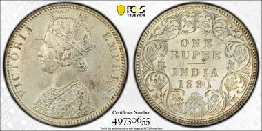 1891-B Rupee SW-6.119 N1