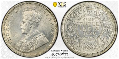 1920(B) Rupee SW-8.52 MS63