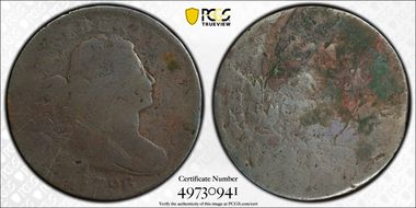 1796 1C Draped, Reverse of 1797 N1BN