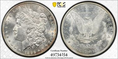 1896-S $1 MS61