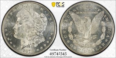 1878-S $1 MS63