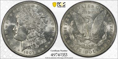 1903 $1 MS62