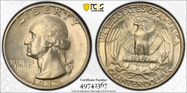 1932 25C MS62