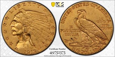1913 $2.50 AU50