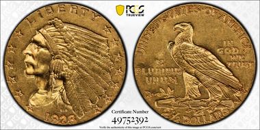 1928 $2.50 MS61