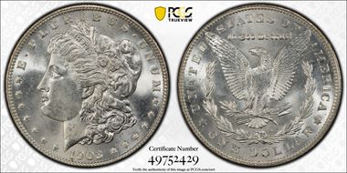 1903 $1 MS64