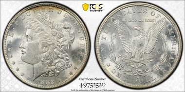 1882-S $1 MS64