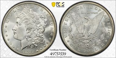 1899-O $1 MS64