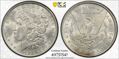 1900 $1 MS64