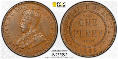 1923 (m) 1D AU55BN