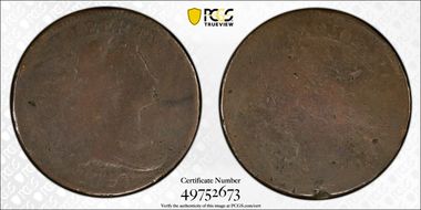 1797 1C Reverse of 1797, Stems N1BN