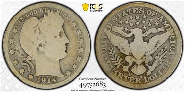 1914-S 25C G4