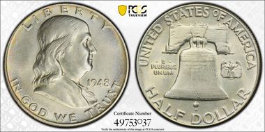 1948 50C AU55