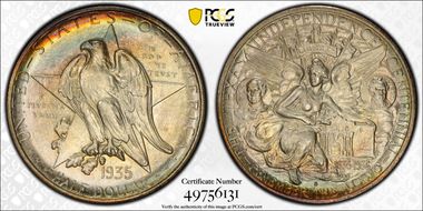 1935-S 50C Texas MS68