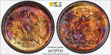 1936-D 50C Texas MS68+